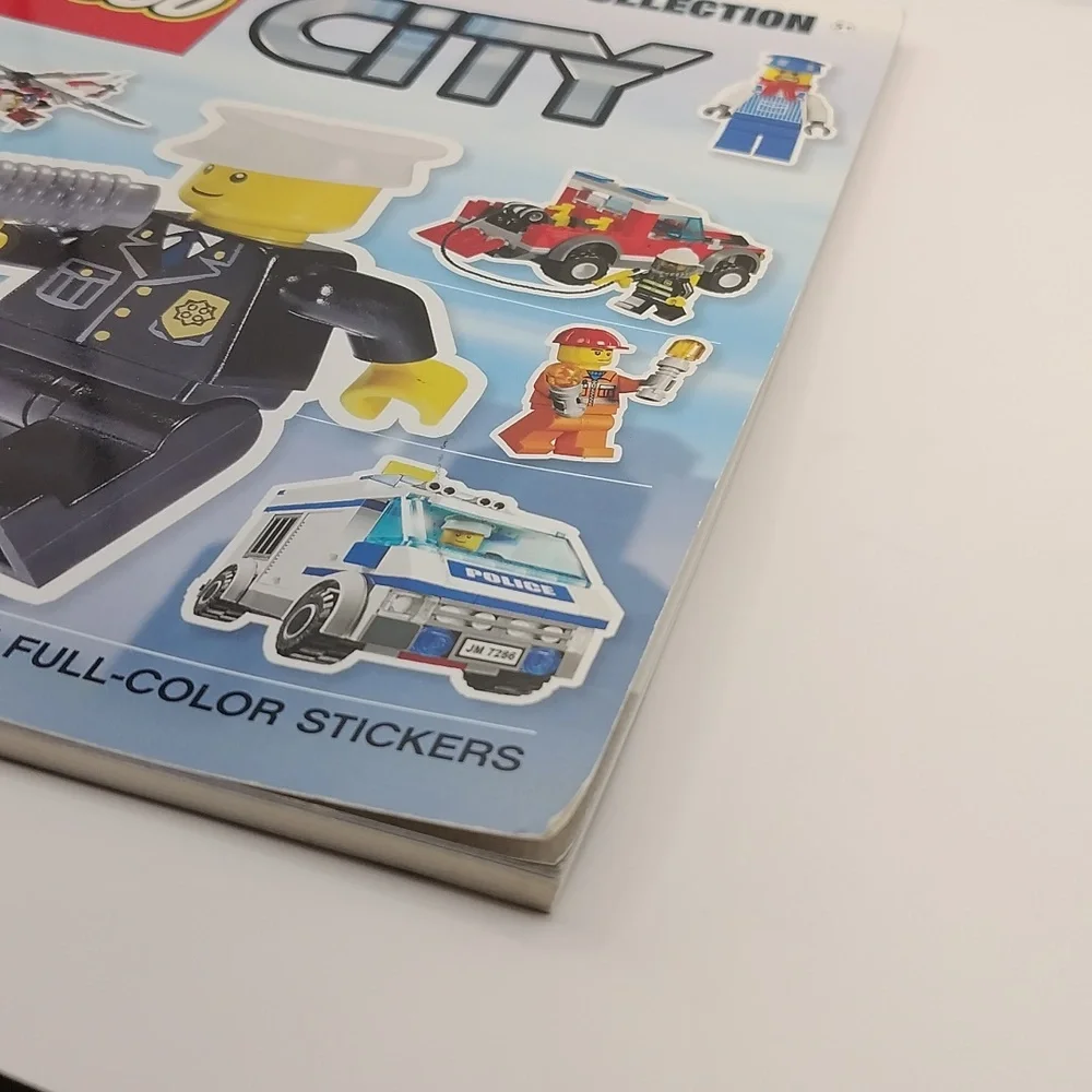 LEGO CITY Ultimate Sticker Collection 1000+ Reusable Stickers Activity Book 2011